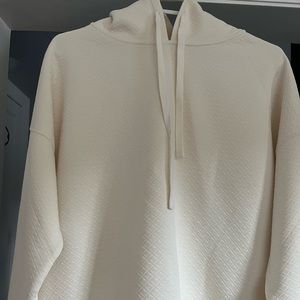 Used Great Condition Alo Yoga Cream Hoodie